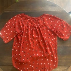 Loft business causal blouse